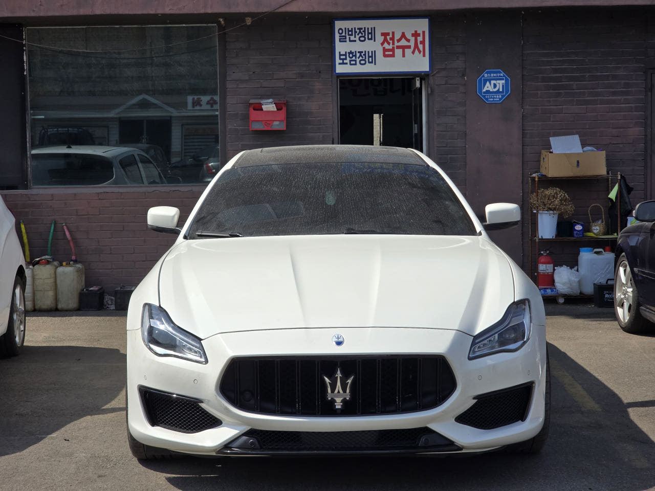 마세라티 콰트로포르테 트로페오 룩 앞범퍼 바디킷 세트